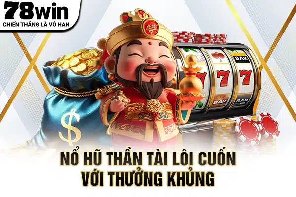 Nổ hũ Thần Tài lôi cuốn với thưởng khủng